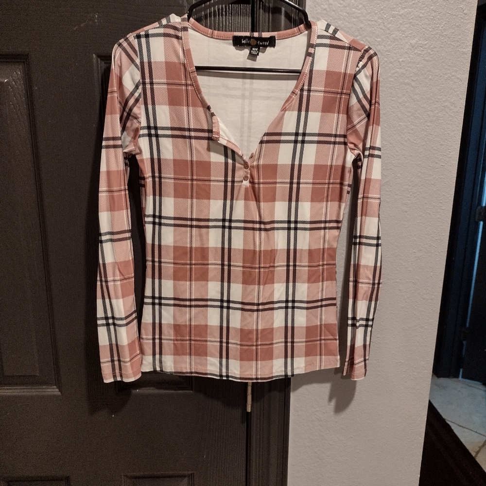 Like New belle tweed Ladies Top